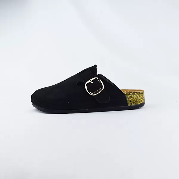 Sabot pour femme 700-1 noir daim...............  